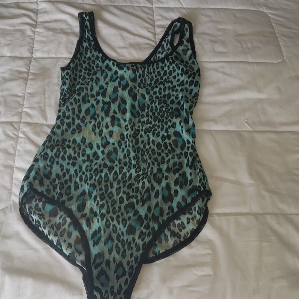 Junior mesh bodysuit